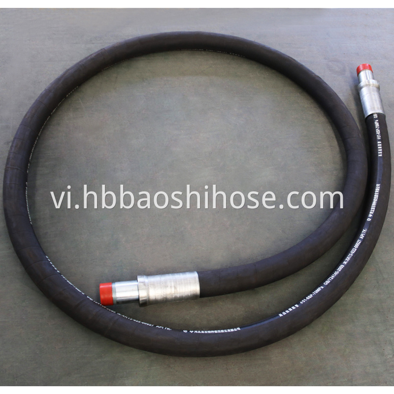 Spiraled Drilling Rubber Tube